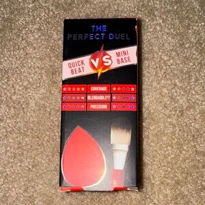 Makeup Brush & Sponge Set, The Perfect Duel Makeup Set, NEW